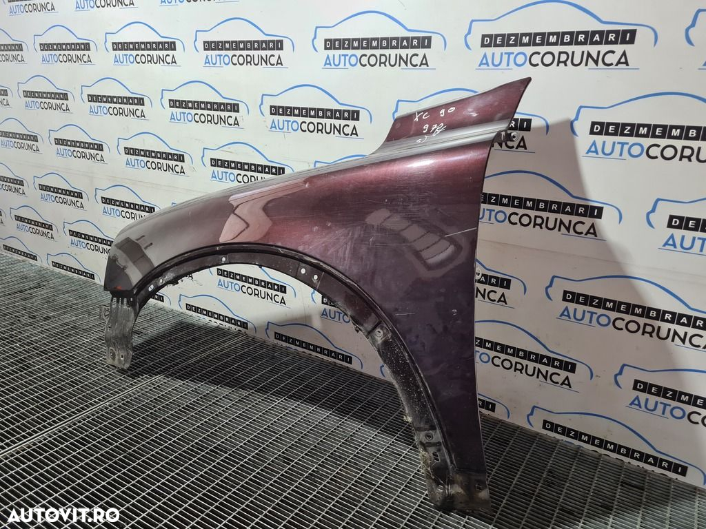 Aripa Stanga Fata Volvo XC90 Facelift 2002 - 2006 4 Usi VIOLET (972) - 2
