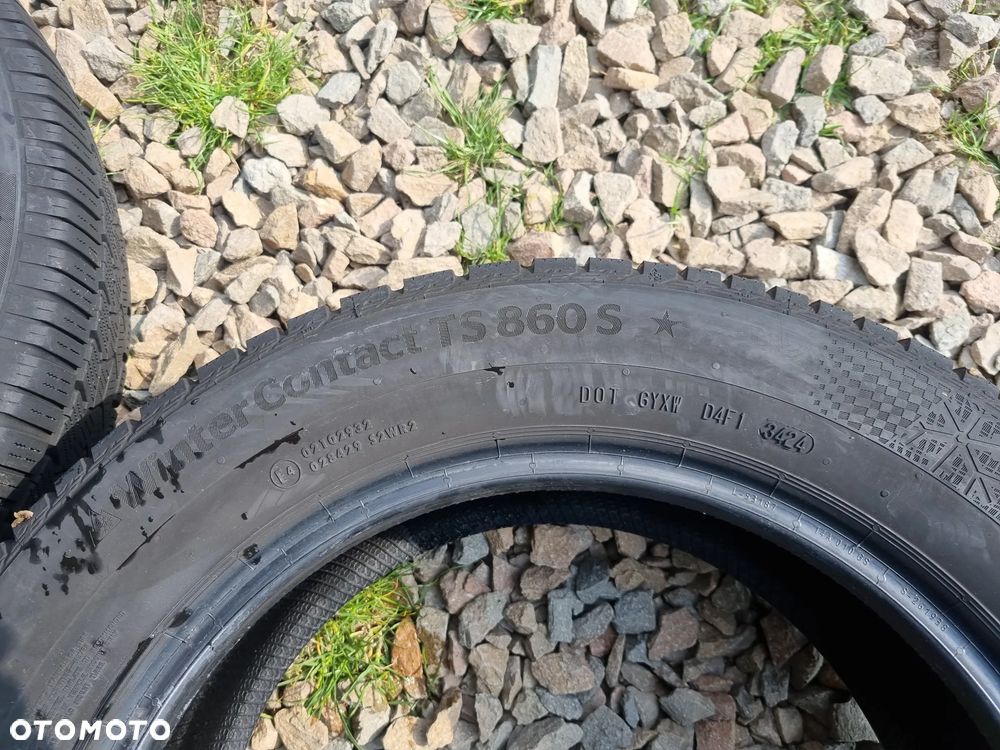 Opony CONTINENTAL WINTER CONTACT TS860S 205/60R1696H 2024r,2x5,5mm db stan - 8