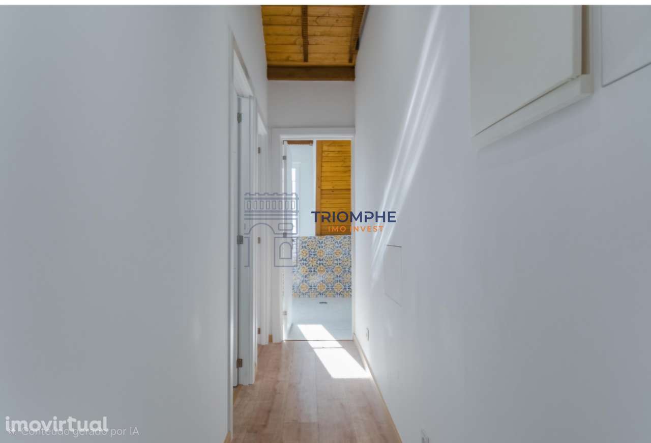 T2 Renovado Charme Histórico D. Estefânia Investimento com Rendimento - Grande imagem: 4/12