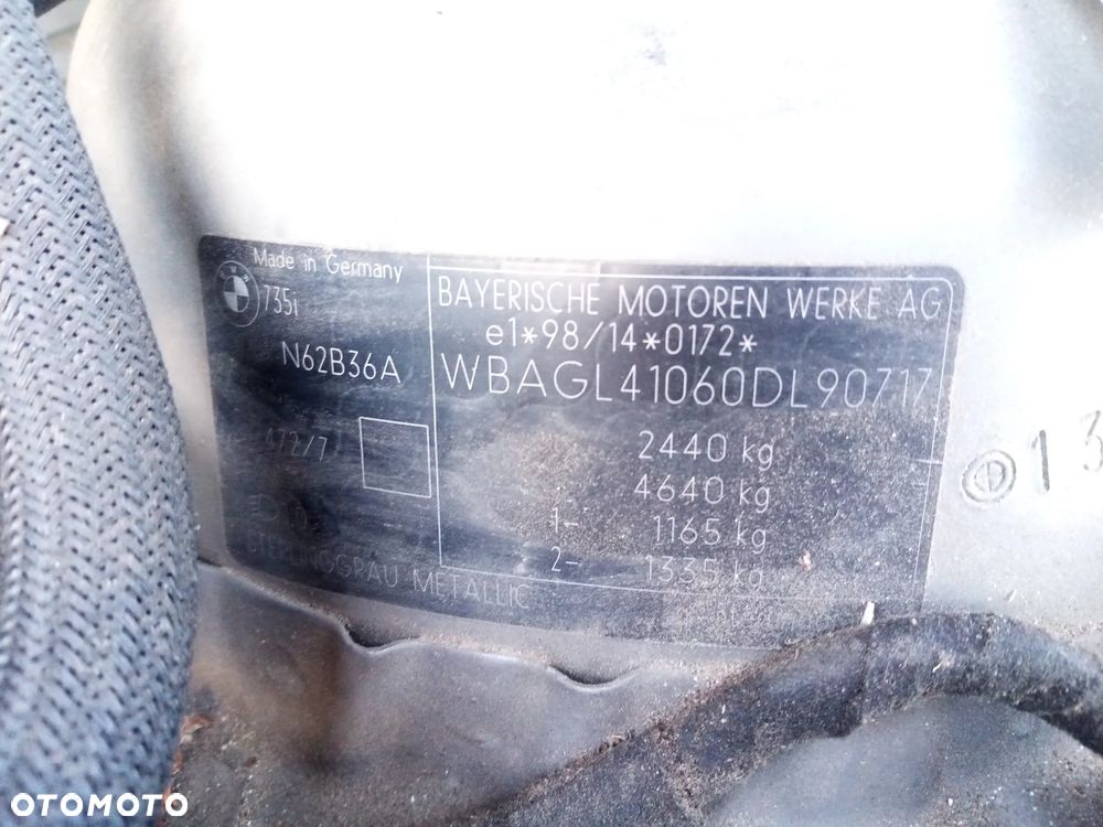 BMW E65 735i 3.6 N62B36A  01 - 05 - ZWROTNICA PRZÓD LEWA PRAWA - 26