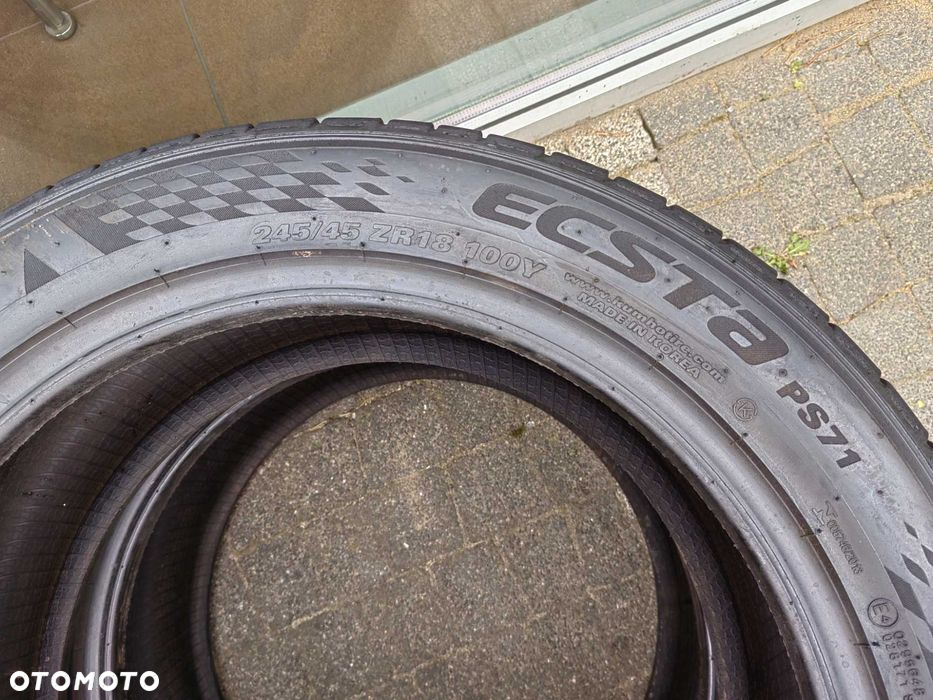 245/45R18 100Y Kumho Ecsta PS 71 para lato 2022 PL104 - 4