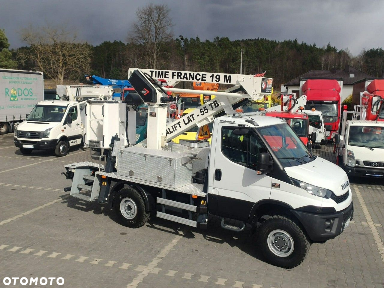 Iveco Daily 55S17W 4x4 Zwyżka 19m Versalift Lat 55 TB Time France - 9