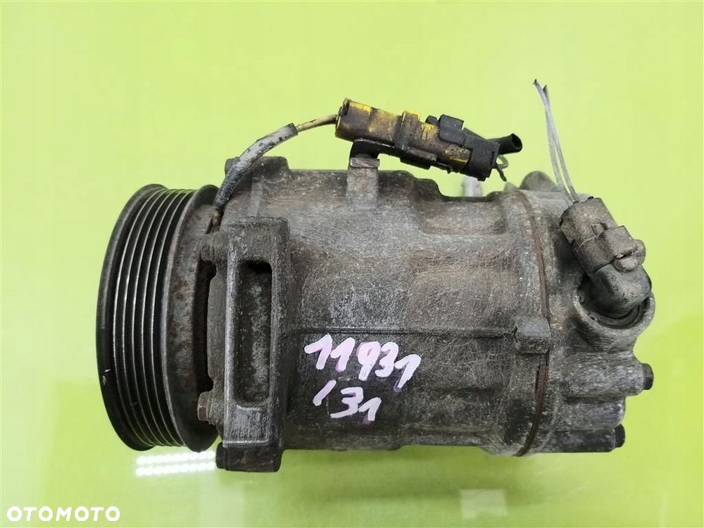 Sprężarka klimatyzacji Peugeot 307 2001-2008 1,6 HDI SD7CAAFE03 ORYGINAŁ - 2