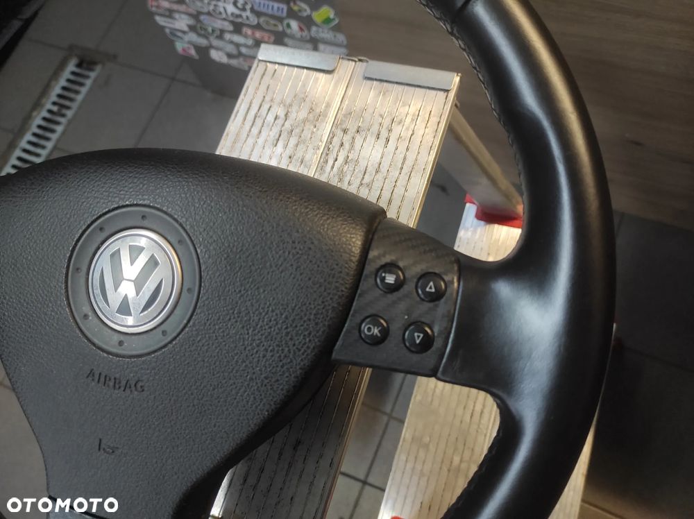 KIEROWNICA 3 RAMIENNA SKÓRA SKÓRZANA MULTIFUNKCJA CARBON VW TIGUAN PASSAT B6 SIROCCO CADDY GOLF 5 TOURAN EOS T5 T6 SHARAN WYSYŁKA !!! - 3