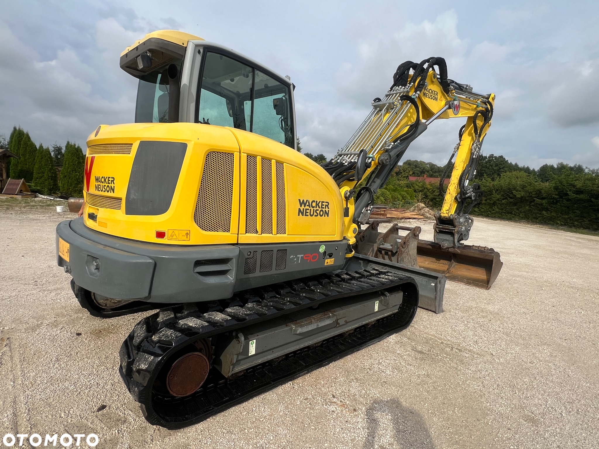 Terex Koparka Gąsienicowa Wacker Neuson ET 90 3xramie łamane SUper SZYBKOZŁĄCZE SW33 Liebherr Likufix + PILOT Klima 3x łyżki Cat 313 308 310 DEUTZ Volvo ECR 88 Jcb - 30
