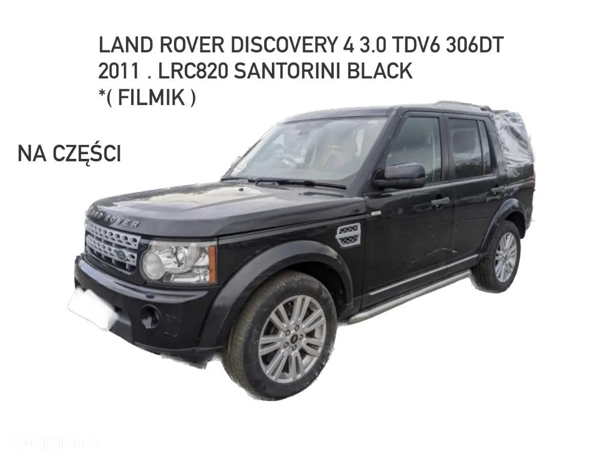 Land Rover Discovery 4 3.0 tdv6 306dt 2011 LRC820 Santorini Black Wtryski turbina turbosprężarka - 2