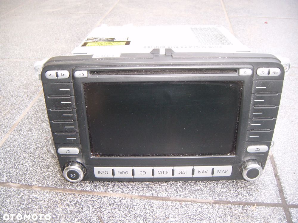 vw passat b6 radio cd- nawigacja 1k0035198c - 1