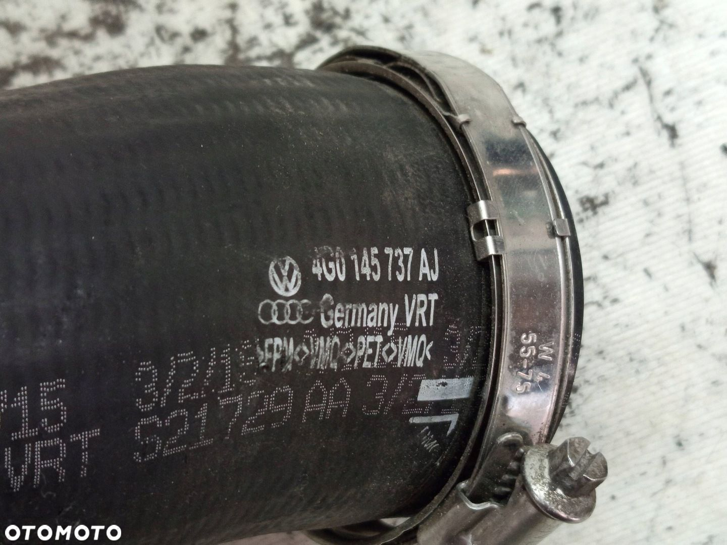 AUDI A6 C7 3.0 TDI RURA WĄŻ PRZEWÓD POWIETRZA 4G0145737AJ - 5