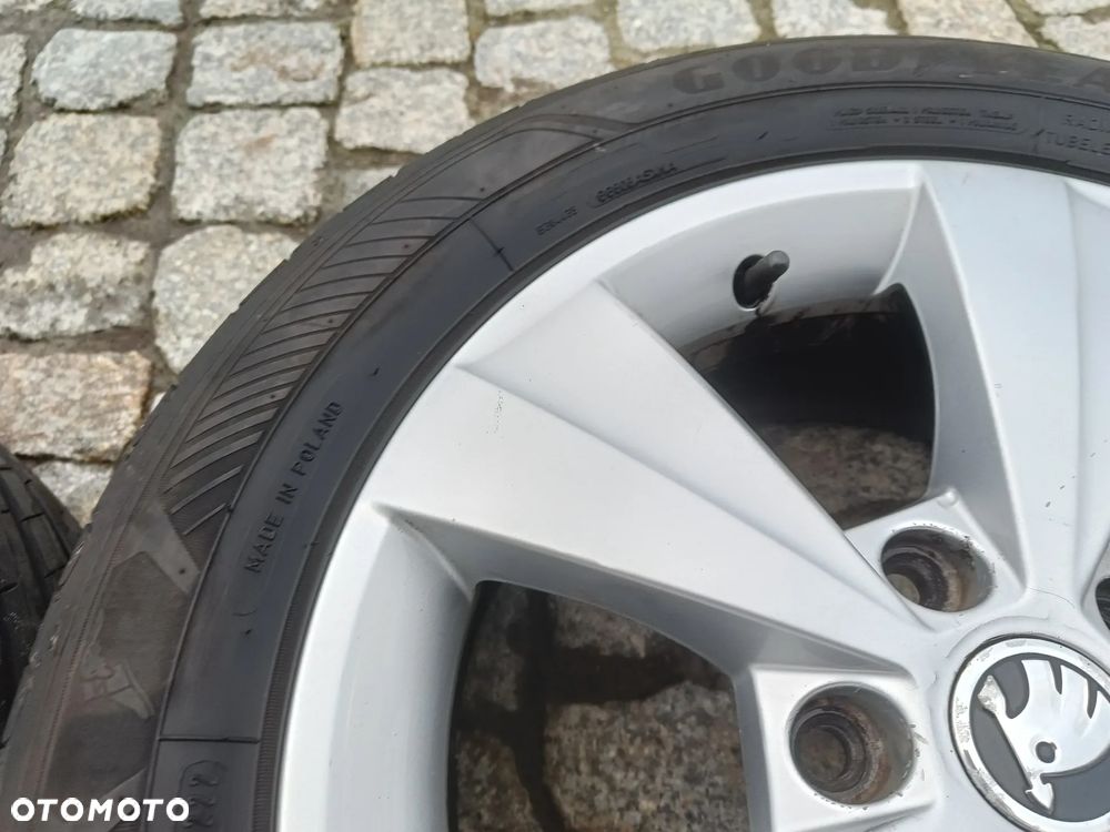 Felgi Aluminiowe 16 Skoda Octavia 3 5x112 ET46 5E0601025C Koła VW Seat Audi 6,5Jx16H2 - 11