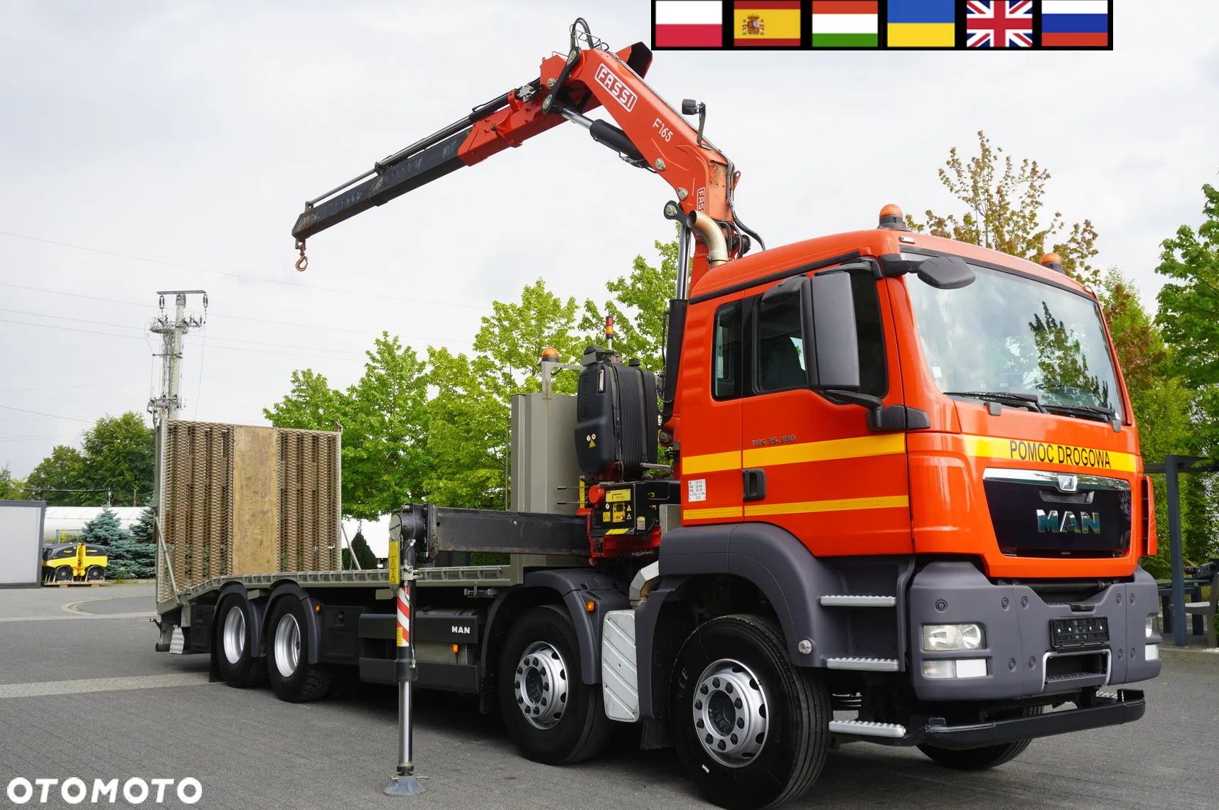 MAN TGS 35.360 E5 8x2 / HDS Fassi F165 / 5,4 t udźwig / 8,25 m wysięg - 1