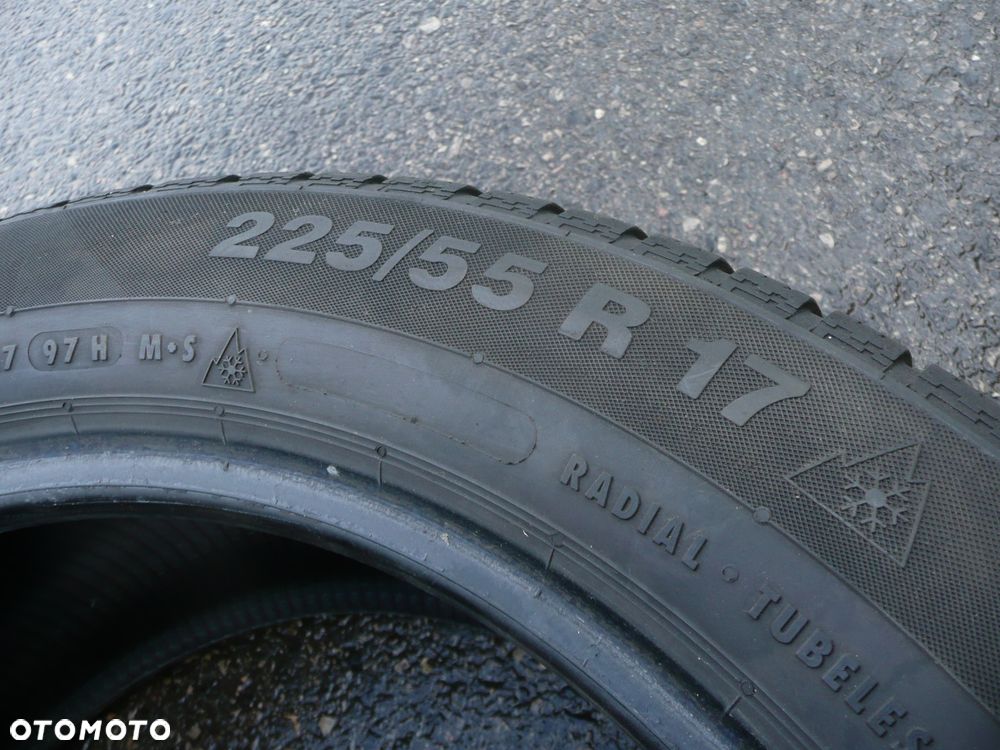 17” - Continental - 225/55 r17 cali - ZIMOWE Opony - możliwy MONTAŻ !! - 2