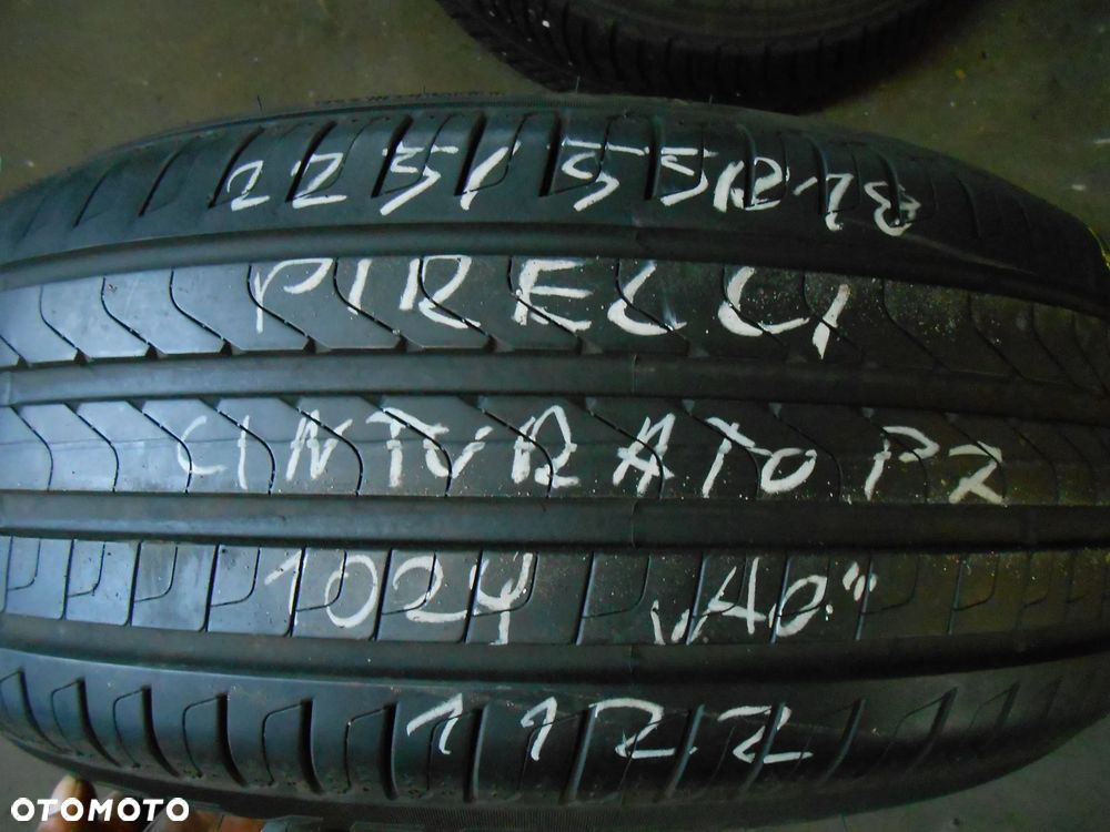 OPONY 225/55R18 PIRELLI CINTURATO P7 AO DOT 3922 7.7MM - 2