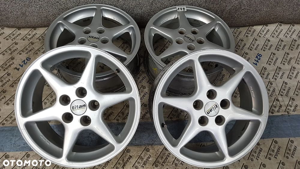 ALU FELGI FORD C-MAX KUGA  FOCUS MONDEO CITROEN PEUGEOT     7JX16  5X108 ET38 - 1