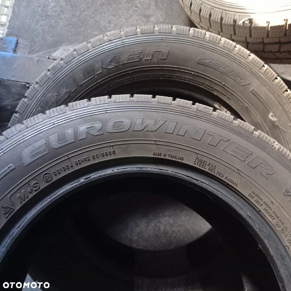 wzmacniane opony zimowe 4 szt. 215/65R16C FALKEN z 2019 roku - 4
