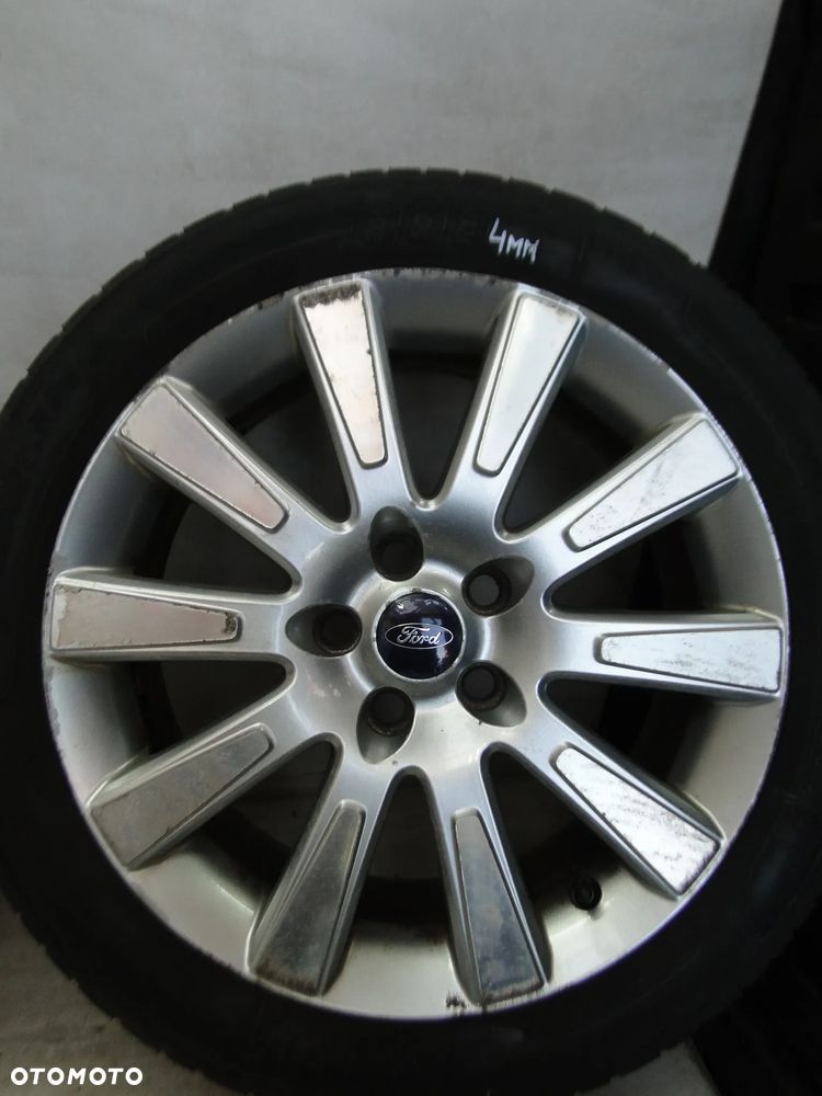 FORD FOCUS MK2 II MONDEO FELGA FELGI ALUMINIOWE OPONY 7x17 5X108 ET-50 205/50R17 - 11