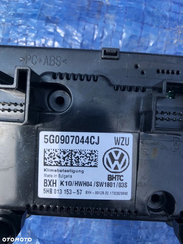 VW SKODA AUDI PANEL KLIMATYZACJI 5G0907044CJ - 2