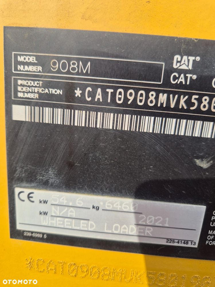 Caterpillar 908M CAT 906 JAK NOWA 1600h rok 2020 - 36