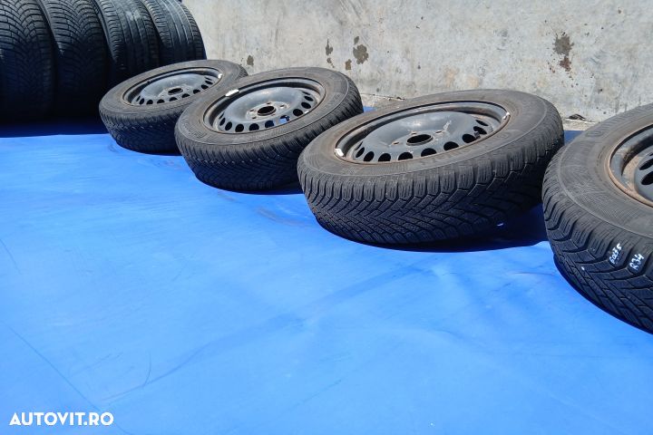 Jante tabla cu anvelope 15 - set 1K0601027C 195/65 R15 6JX15H2 ET47 1 - 4