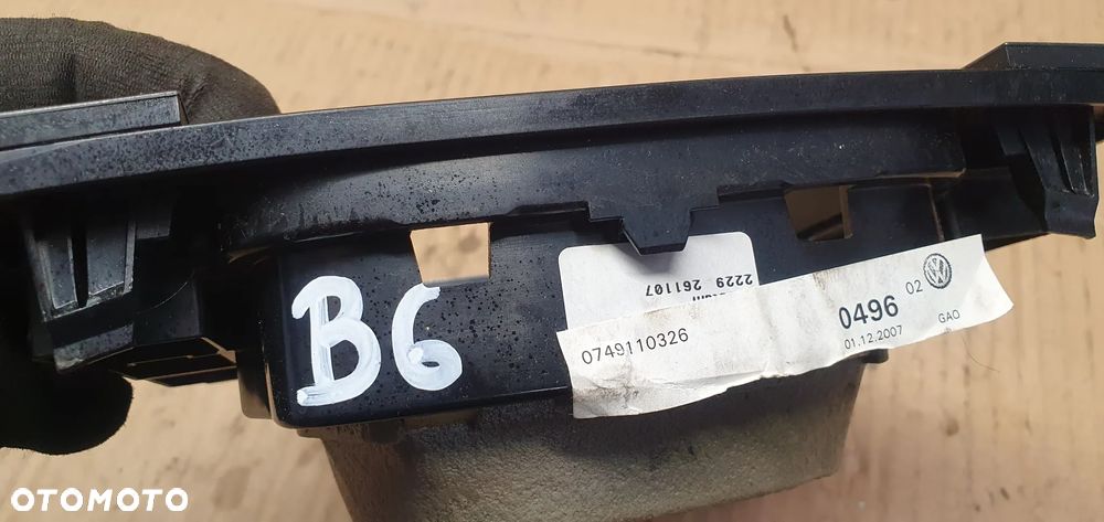 Ramka dekor tunelu wybieraka VW Passat B6 3C0864263 - 7