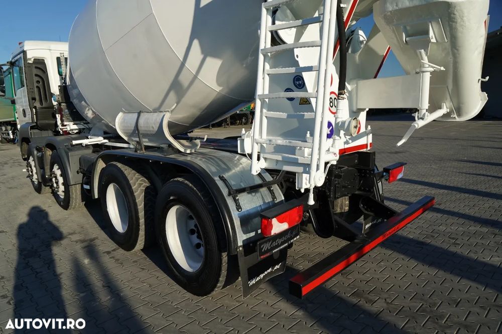 MAN TGS 32.420 / 8x4 / BETONIERĂ FRUMECAR / BETONIERĂ 9 M3 - 11