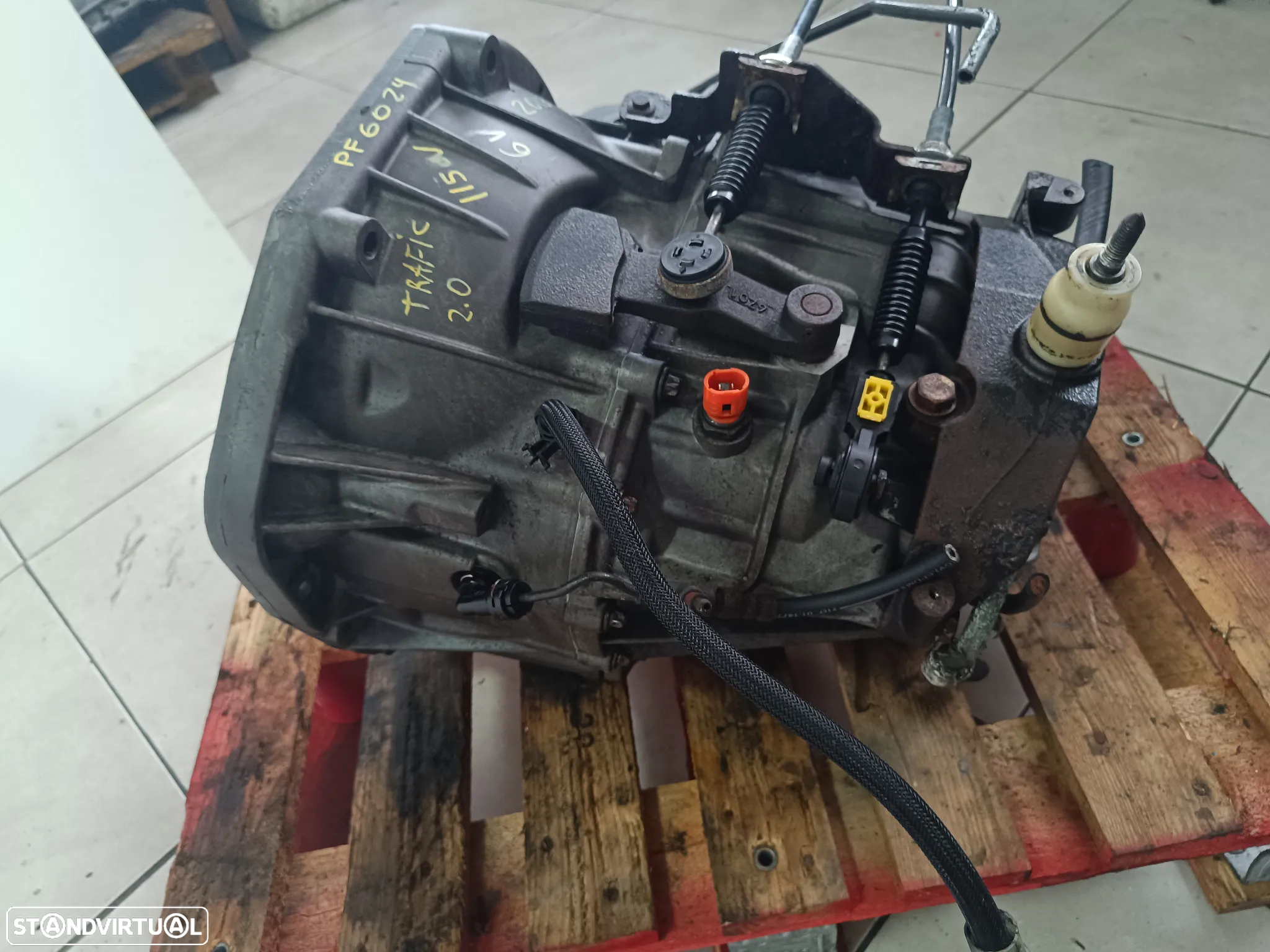 caixa velocidades Renault Trafic 2.0DCI 115CV PF6024 - Nissan Primastar 2.0dci - Opel Vivaro 2.0dci - 5