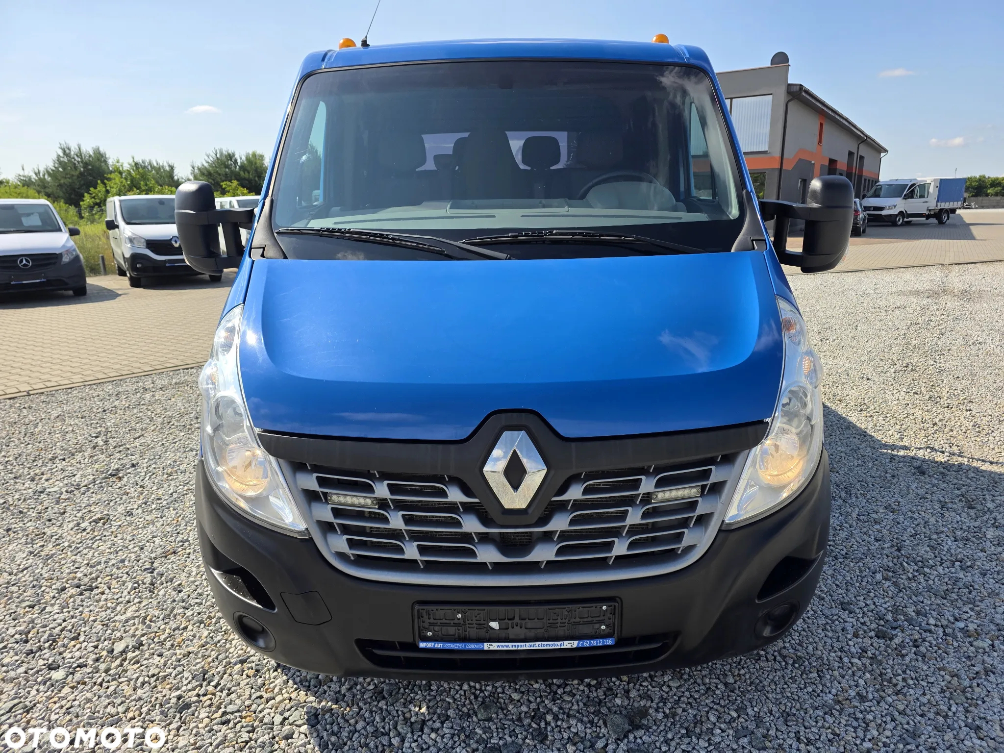 Renault MASTER 2,3 DCI 165 KONNA DOKA BRYGADÓWKA 7 OSOBOWA 3,2M SKRZYNIA KLIMA 201T/KM PRZEBIEGU GWARANCJA BLIŻNIAKI DO 3,5T - 8
