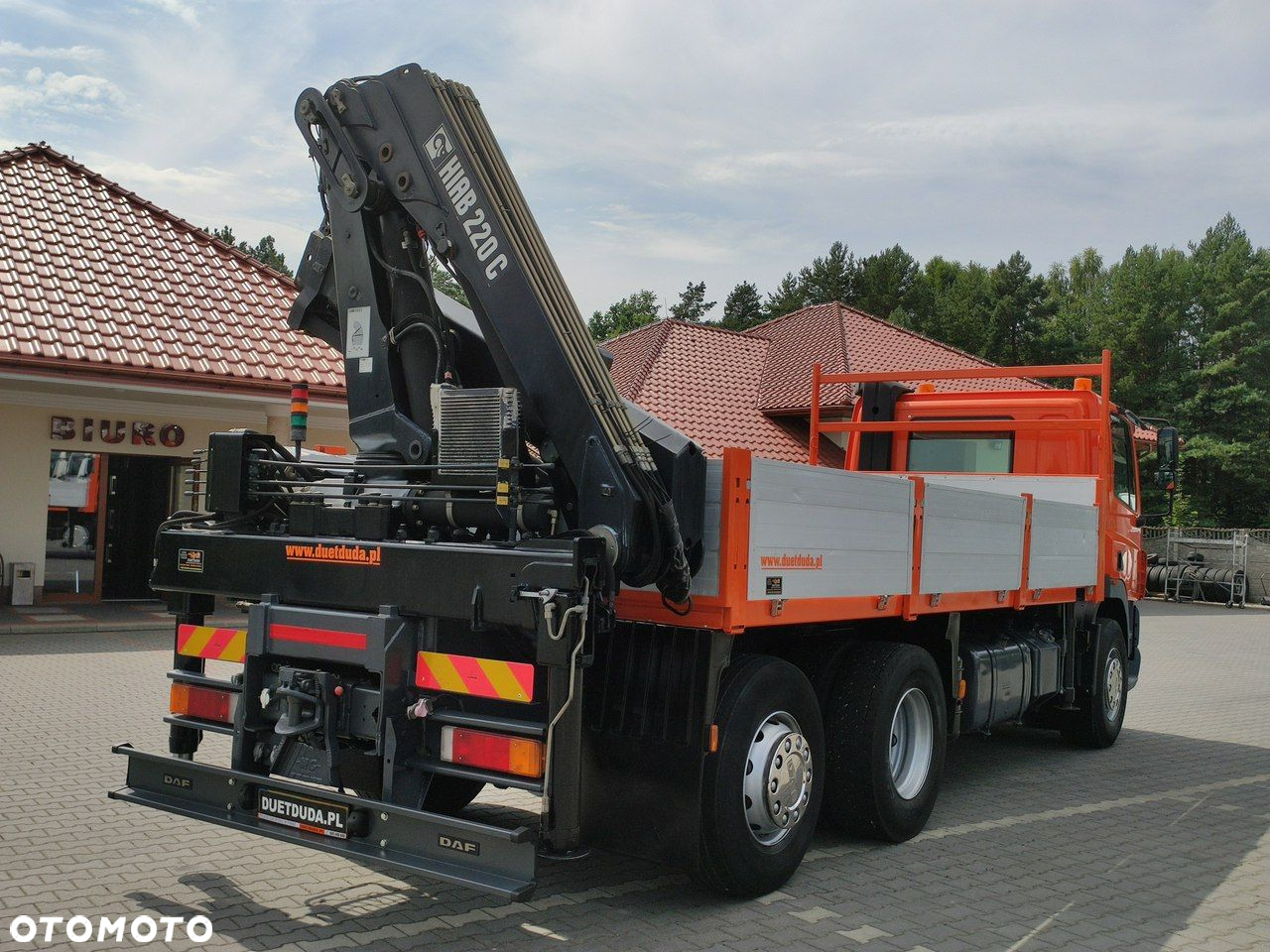 DAF CF 85.380 6x2 Oś Skrętna Skrzynia HDS HIAB 220C  + Pilot - 7