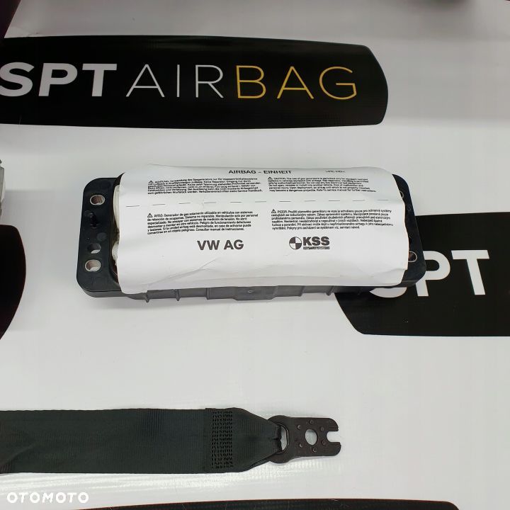 SKODA OCTAVIA III 3 5E0 LIFT DESKA ROZDZIELCZA KONSOLA KOKPIT PULPIT PODUSZKI AIRBAG AIR BAG PASY KIT SET - 8