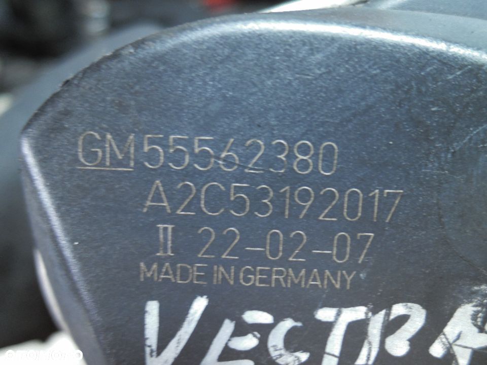 Przepustnica Chevrolet Cruze Opel Vectra 55562380 - 5