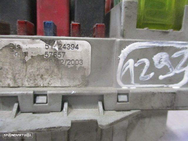 Caixa Fusiveis 51724394 FIAT STILO VAN 2004 1.9JTD 120CV 3P CINZA - 3