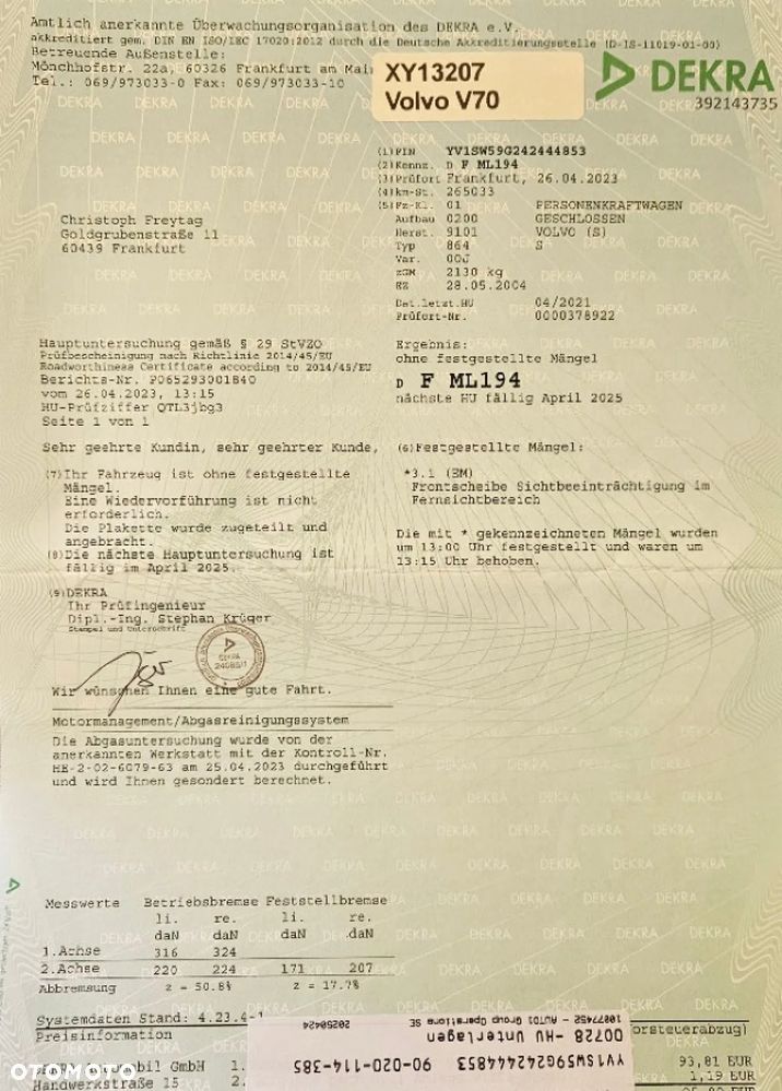 Volvo V70 2.5T Black Edition - 22