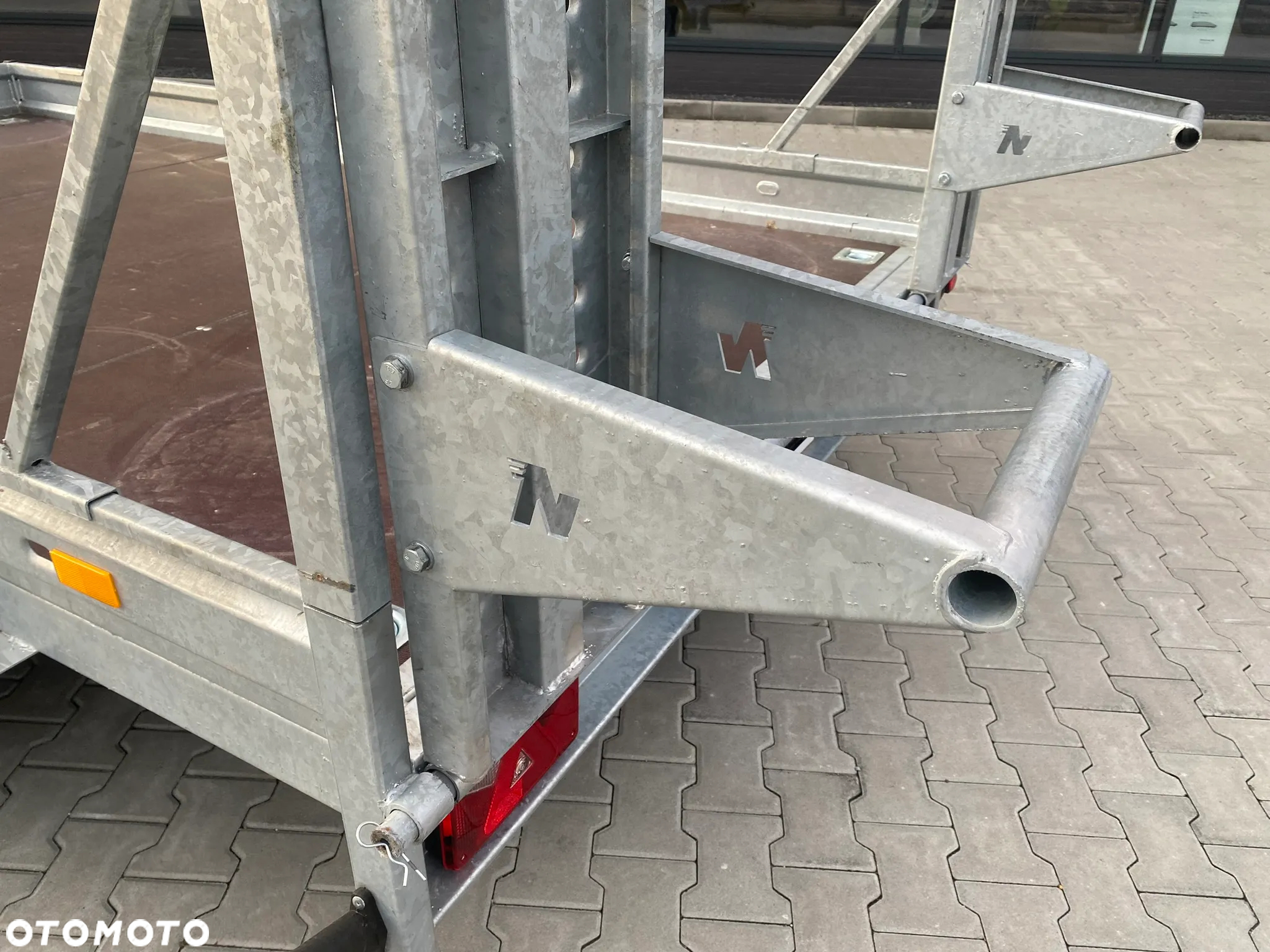 Niewiadów KOPARKA 3500kg pod minikoparki laweta przyczepa - 10