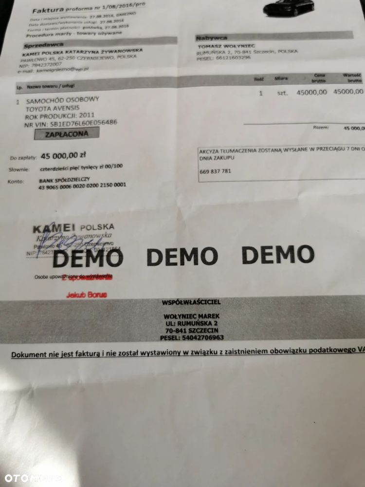 Toyota Avensis 2.0 D-4D - 12