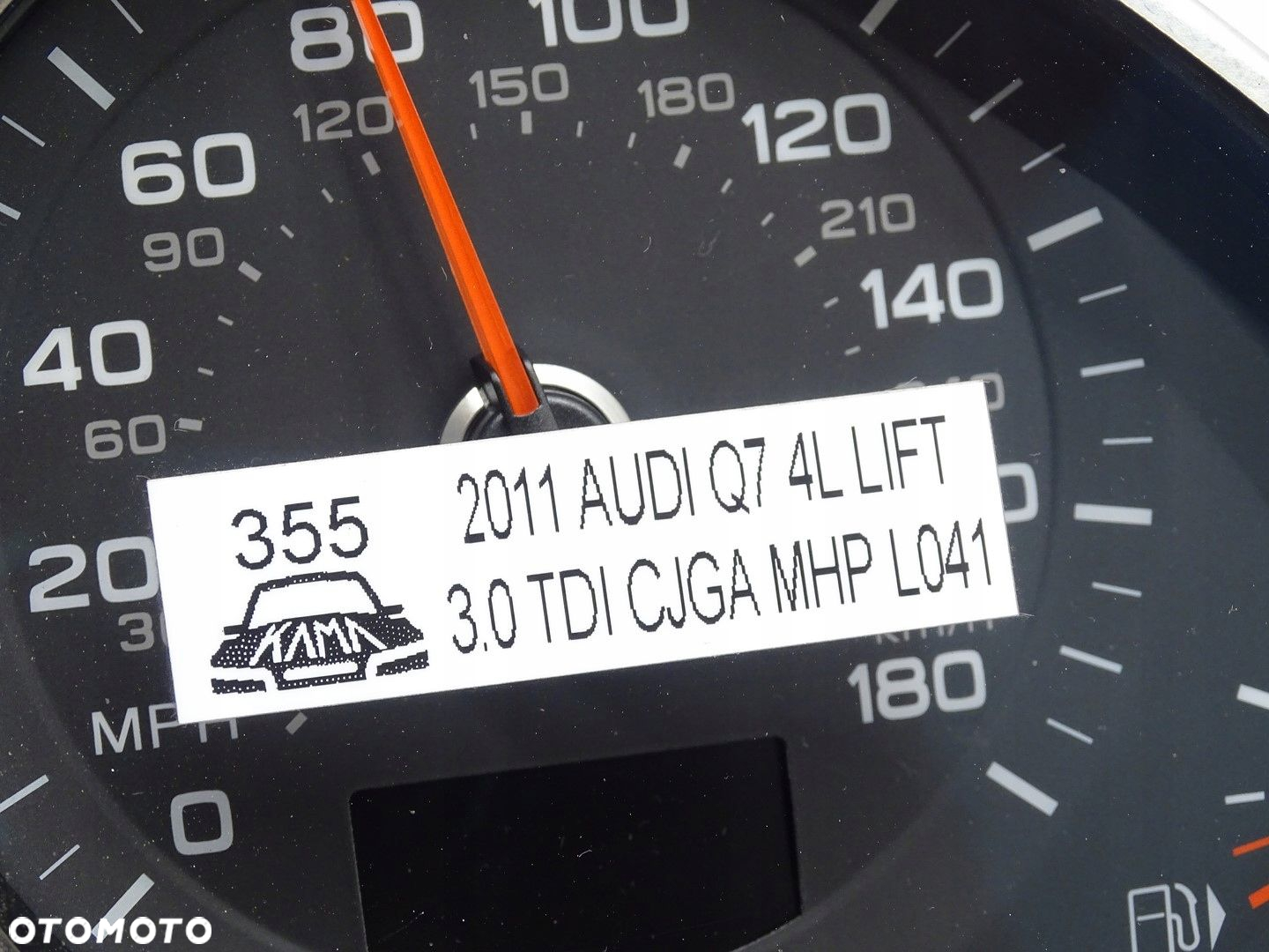 LICZNIK ZEGAR ZEGARY AUDI Q7 4L LIFT 3.0 TDI CJG CJGA 4L0920983T 11R - 8