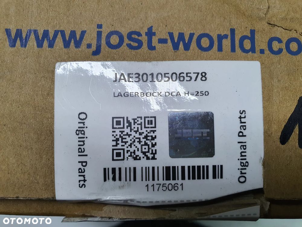 WSPORNIK RESORU WIESZAK RESORA SCHMITZ JOST NOWY DCA H=250  JAE3010506578, JAS 3020506578 - 7