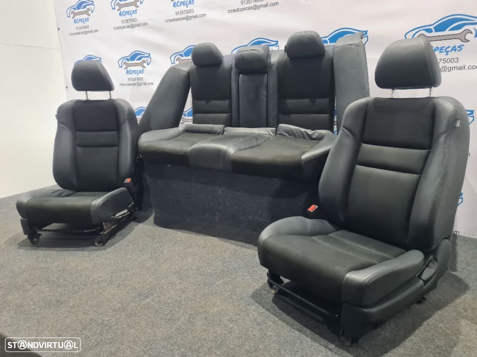 BANCO BANCOS PELE FRENTE FRONTAL AIRBAG HONDA ACCORD VII 7 MK7 TOURER CARRINHA - 3