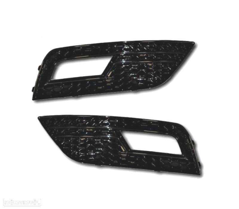 GRELHA AUDI A4 B8.5 12- LOOK RS4 PRETO - 2