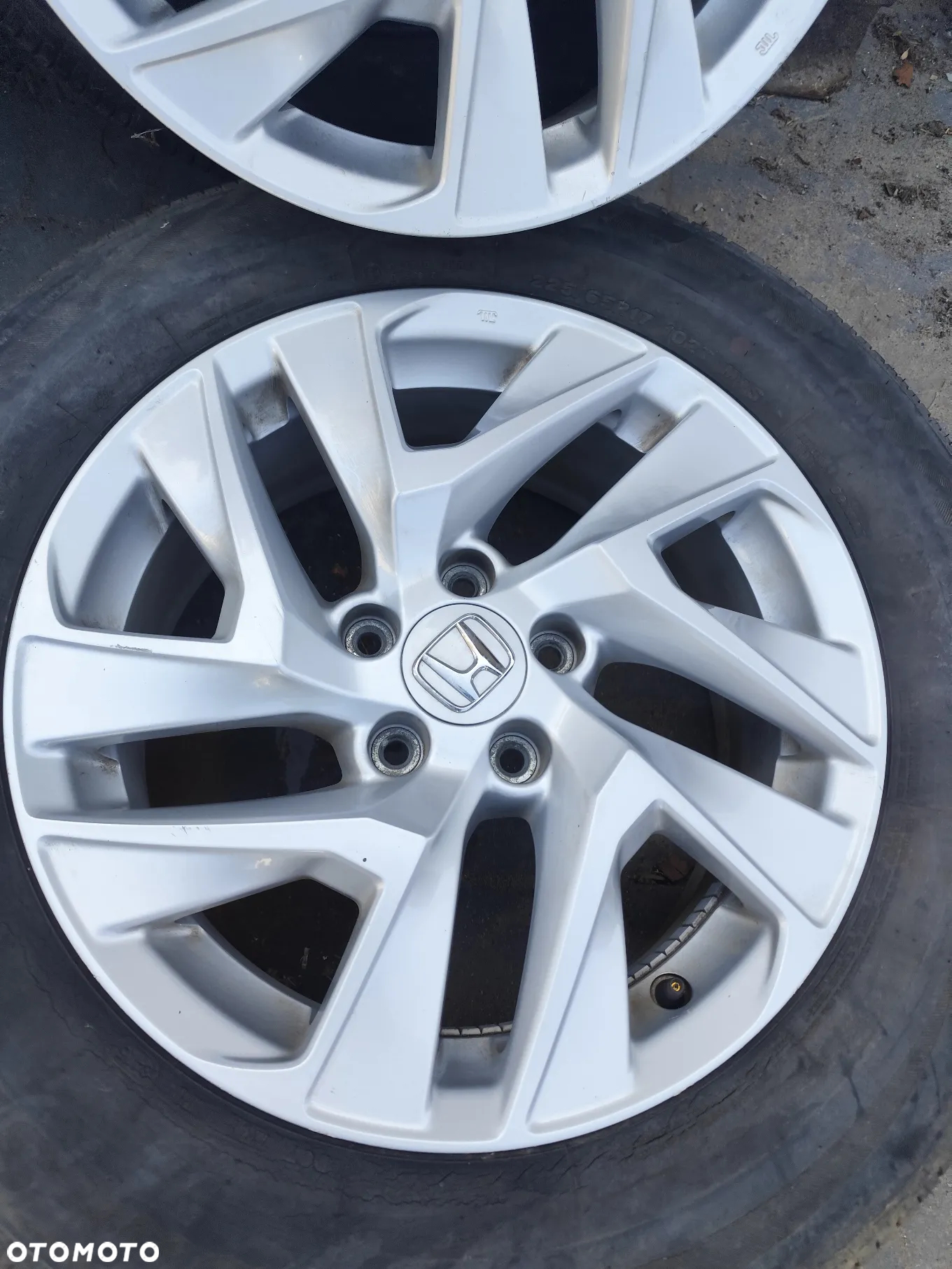 HONDA CR-V IV lift alufelgi felgi komplet 7JX17 ET45 5X114.3 - 5