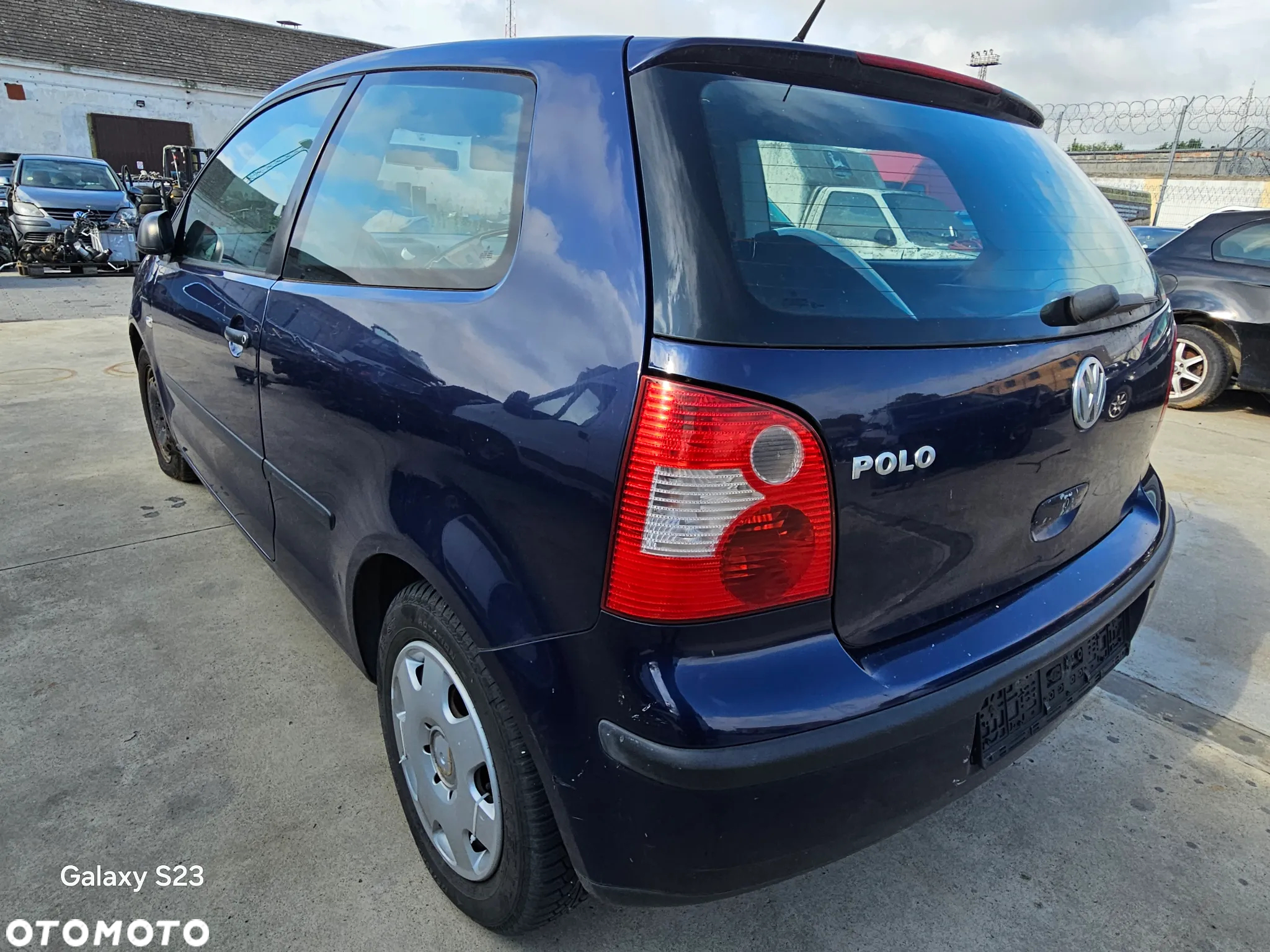 Klapa bagażnika tylna zderzak tył VW Polo 9N okular 2001-2004r 3d hatchback - 3