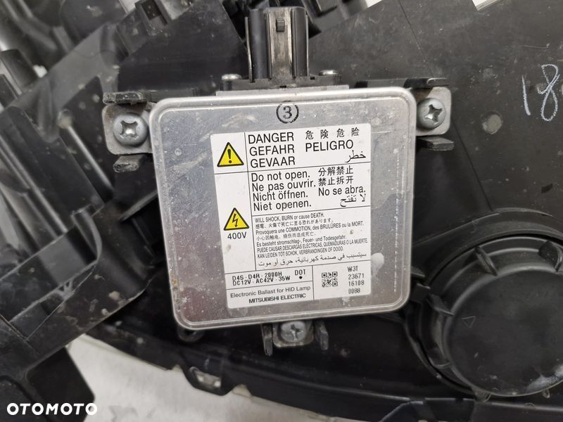 honda cr-v iv 4 lift lampa reflektor lewy przód przedni xenon uk - 10