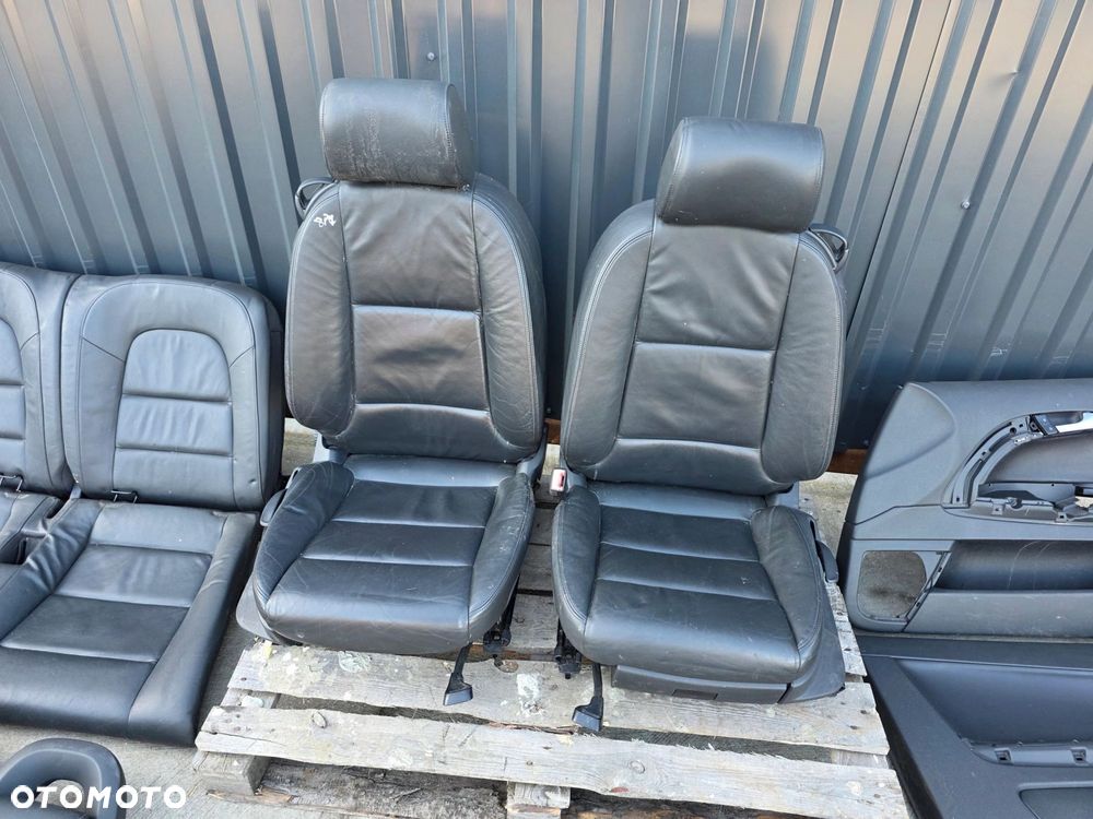 FOTEL FOTELE AUDI A3 8P CABRIO SKÓRA KOMPLET ! - 4