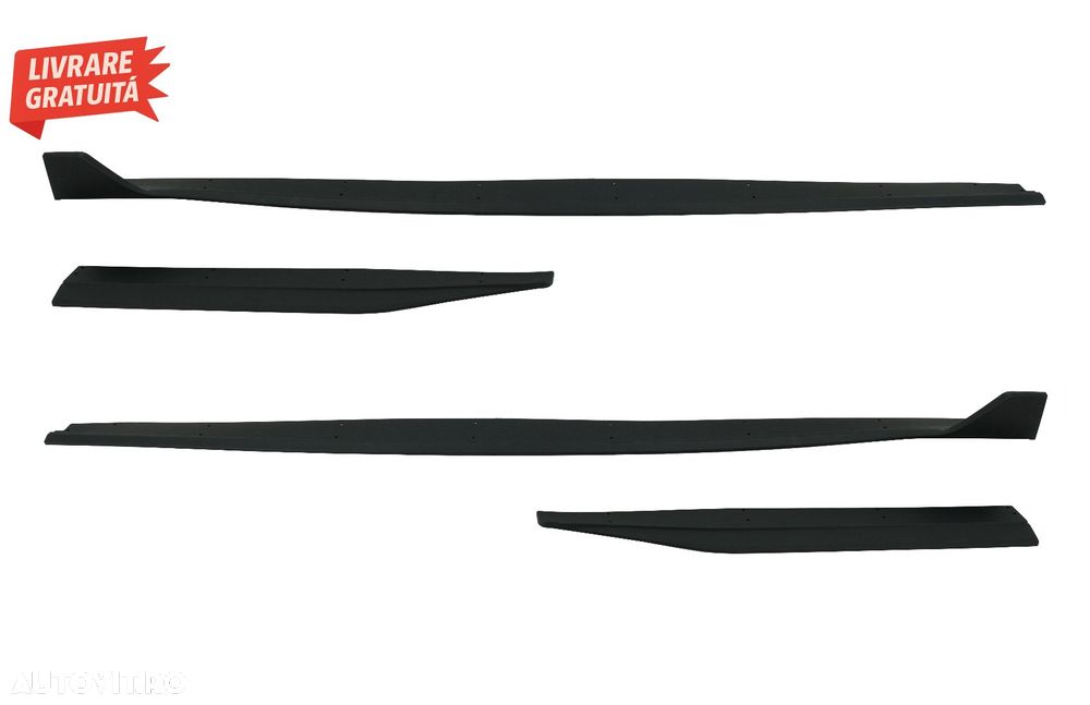 Add-On Extensii Praguri Laterale FORD Mustang Sixth Generation (2015-2020) GT 500 - livrare gratuita - 1