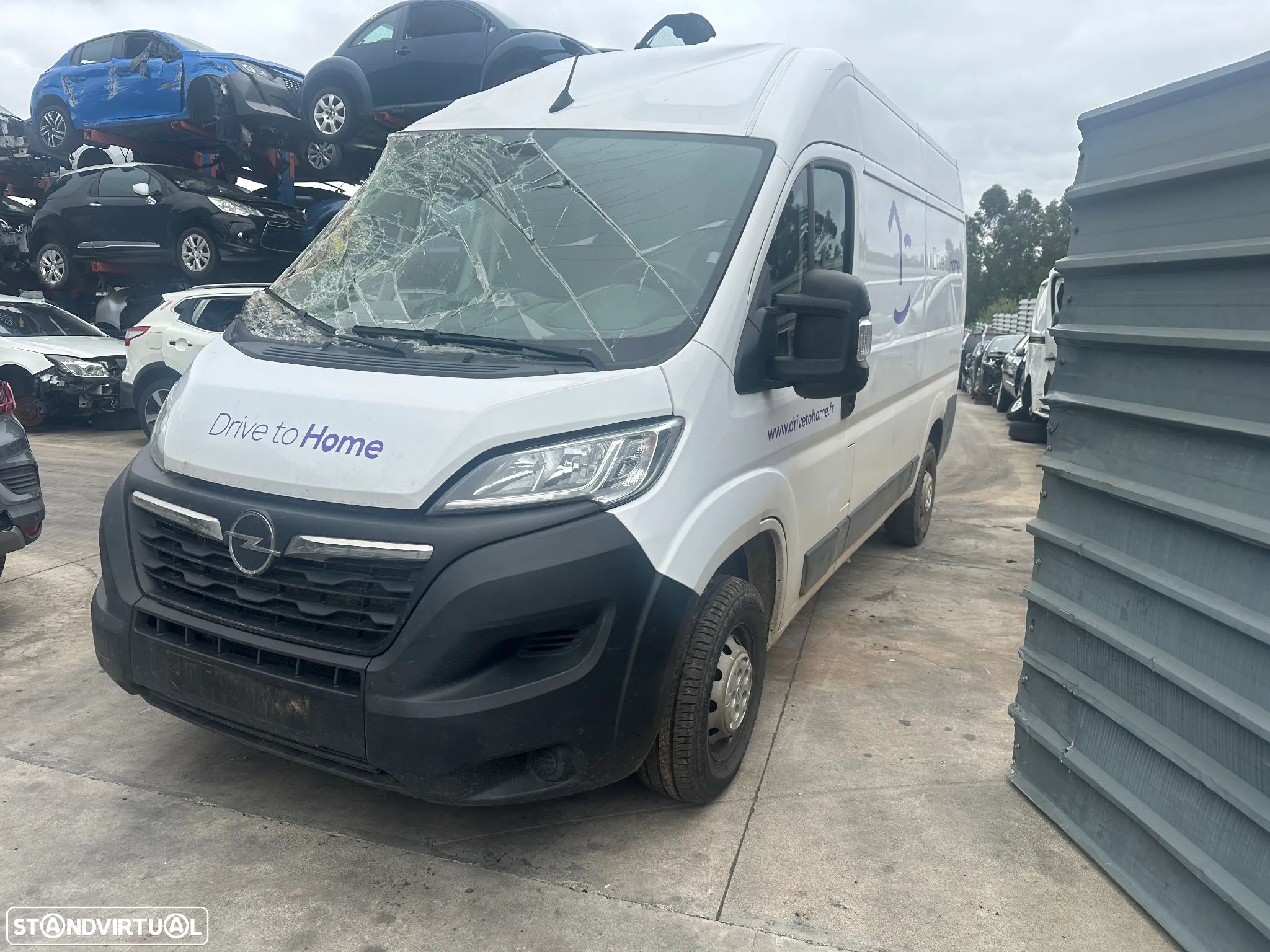 OPEL MOVANO 2.2 HDI DE 2023 MOTOR 4HK (DW12RUE) FIM DE VIDA (CENTRO DE ABATE) - 1