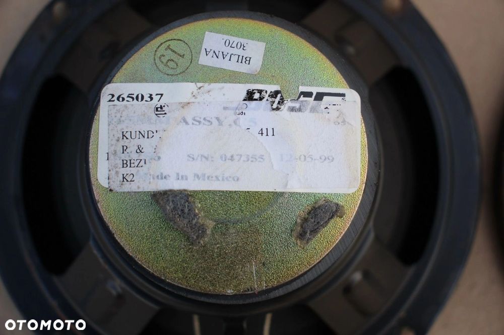Głośniki przednie drzwi BOSE AUDI TT 8N 4B0035411A komplet - 3