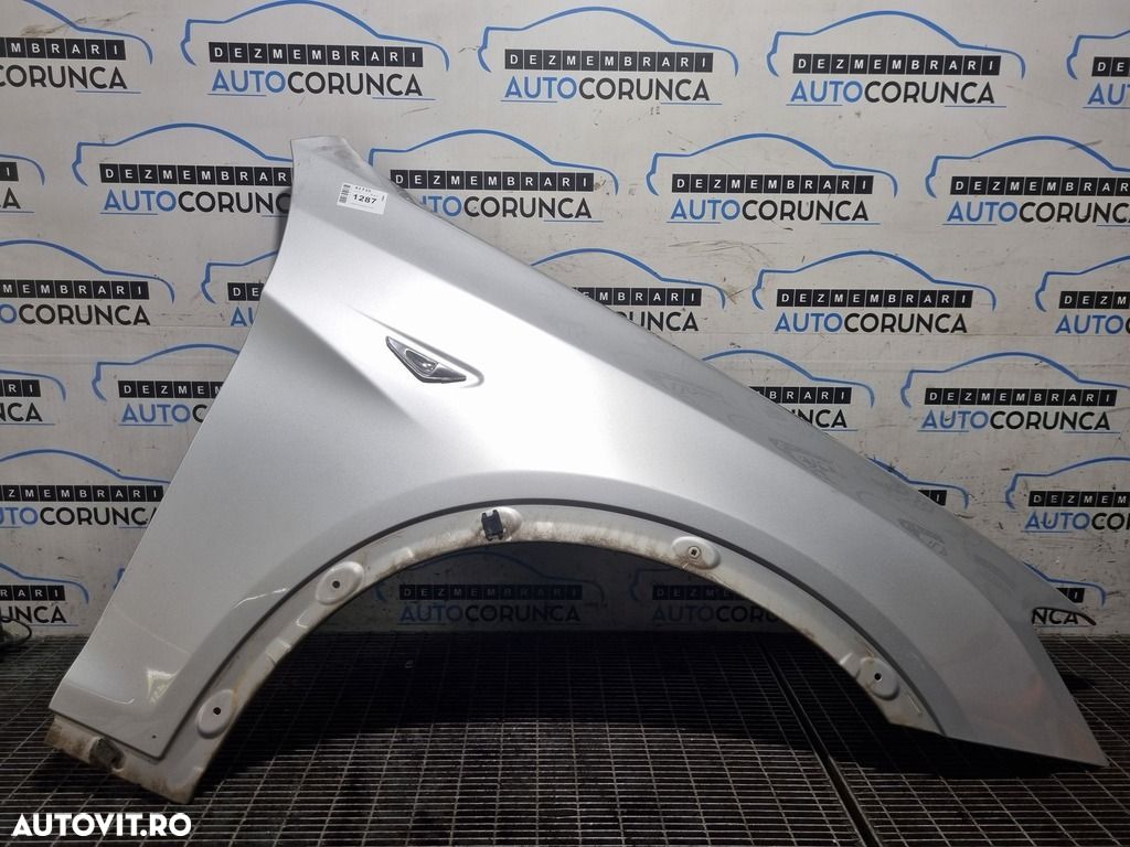 Aripa Dreapta Fata BMW X3 F25 2010 - 2014 4 Usi Titanium Silver 354/7 (1287) - 1