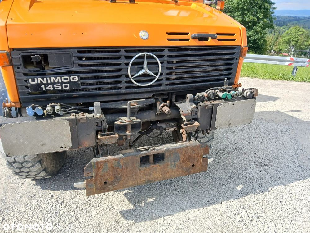 Mercedes-Benz Unimog 1450 4x4 Czołownica Ciagnik rolniczy - 2