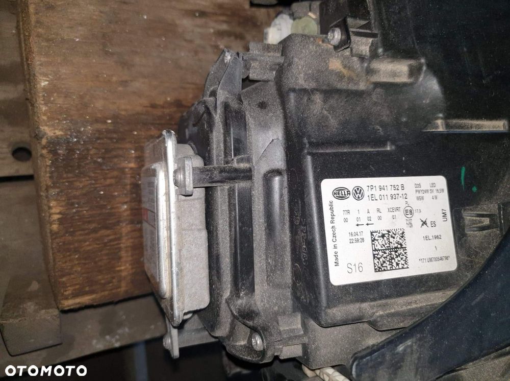 LAMPA PRZEDNIA PRAWA TOUAREG II LIFT 7P 7P1941752B XENON LED VOLKSWAGEN 2014-2018 - 8