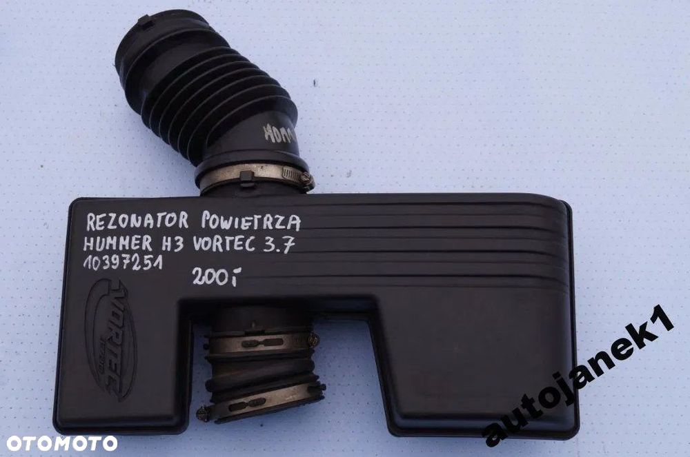 Rezonator filtr powietrza obudowa Hummer H3 3.7 3.5 10397251 - 1