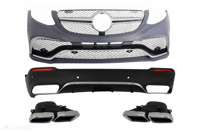 Pachet Exterior Complet compatibil cu Mercedes GLC SUV X253 (2015-07.2019) GLC63 Design - 1