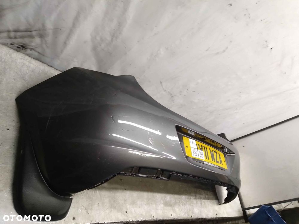 / ZDERZAK TYŁ TYLNY OPEL ASTRA J 4 IV 5D 5 DRZWI HB Z177 SZARY GRAFITOWY - 2